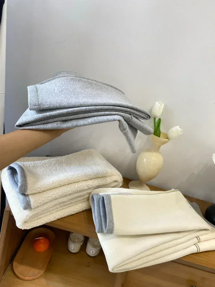 กางเกงเลกกิ้งบุขนหนานุ่ม อุ่นพิเศษสำหรับฤดูหนาว เอวสูง บุขนกำมะหยี่ กระชับรูปทรง ยาวคลุมเข่า