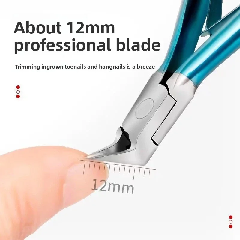 Ingrown Toenail Clipper Stainless Steel Eagle Beak for Paronychia Slant Edge Sharp Tip Cuticle Nipper Professional Pedicure Tool