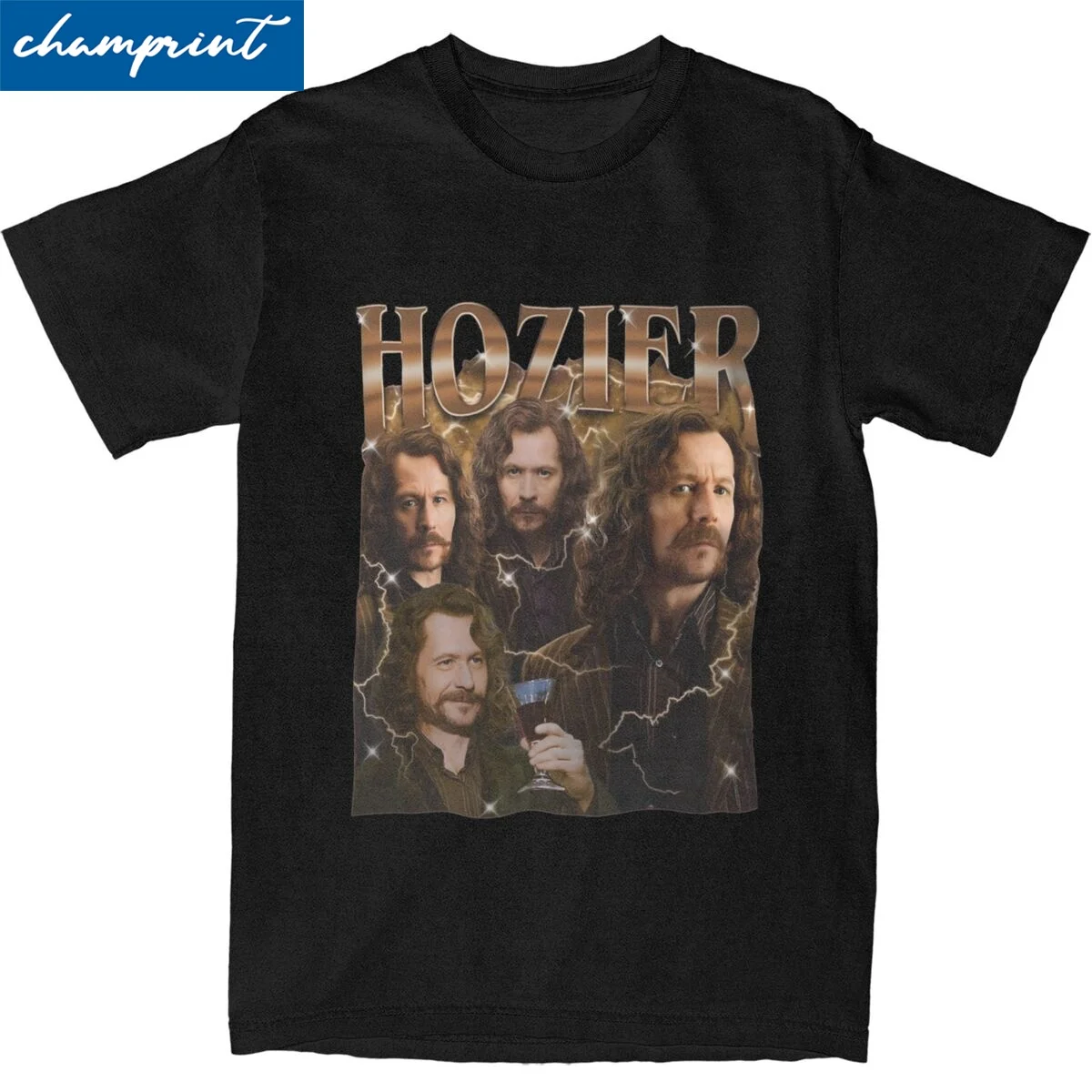 Casual Hozier Funny Meme Tshirts Men Crewneck Short Sleeve Clothing 100%Cotton Summer Tops Shirts