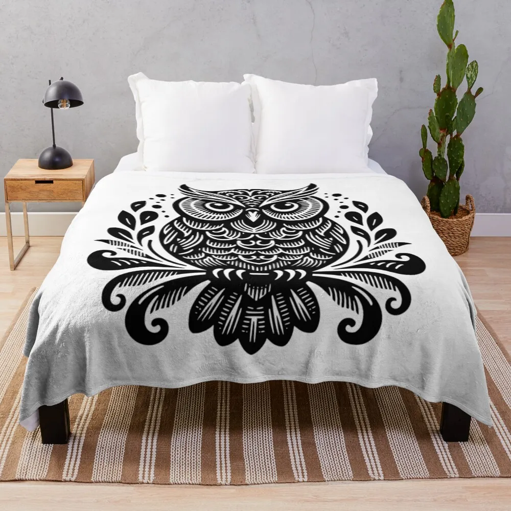 

Owl Throw Blanket Thin sofa bed Thermal christmas gifts Blankets
