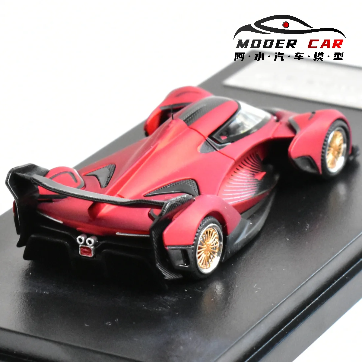 

Коллекционная модель автомобиля Demon King 1:64 Awesome Solus GT V10 Foshan Limited, литая под давлением