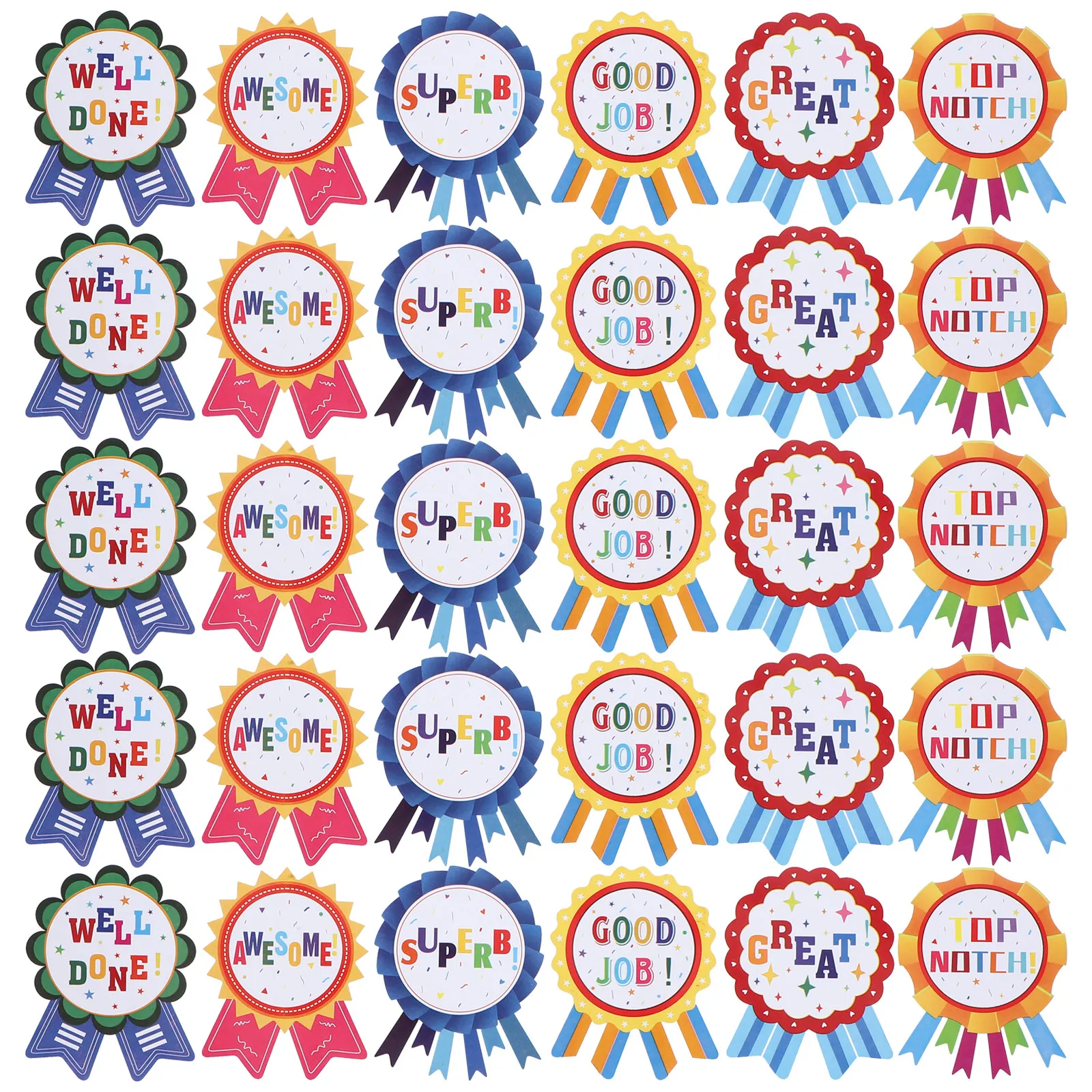 

100Pcs Teacher Sticker Roll Reward Badge Incentive Stickers for Kids Classroom Positive Reinforcement School Supplies