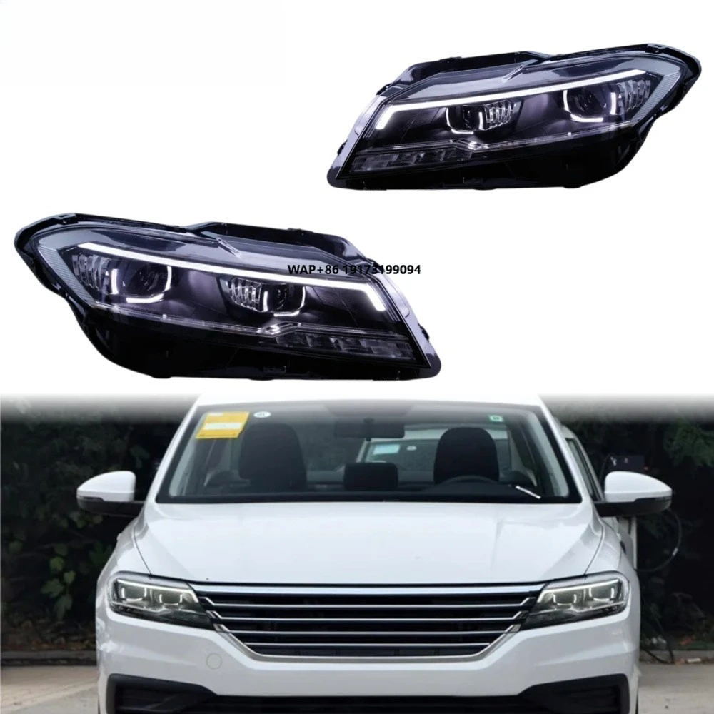 

Lavida Headlights 2019-2024 LED Lens Upgrade Front Lamp Car Accessories Hot Selling Plug and Play DRL