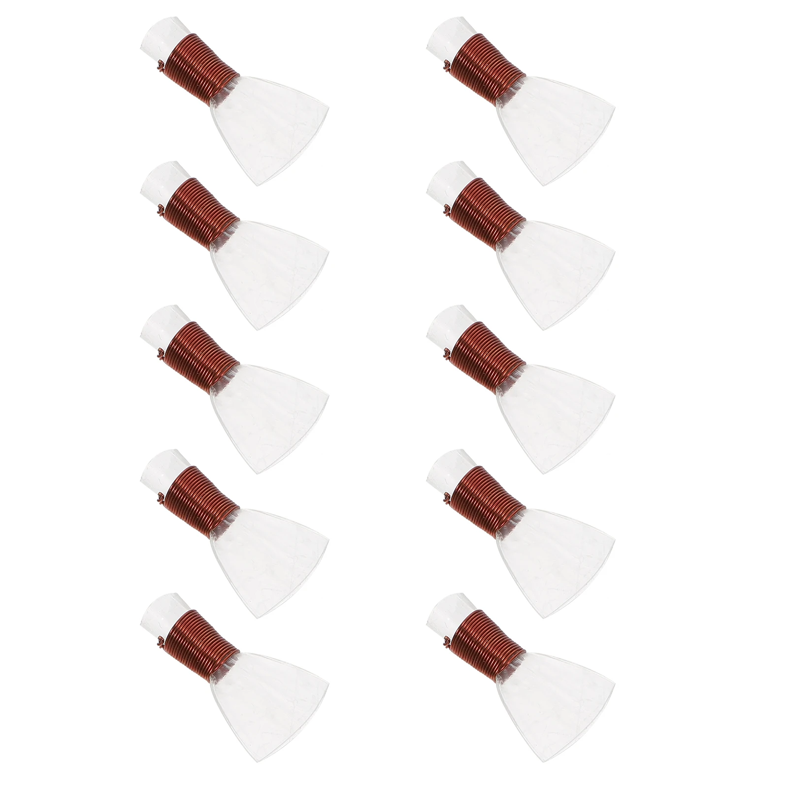 

10 Pcs Suona Whistle Lightweight Reed Parts Plastic Accessories Traditional Component