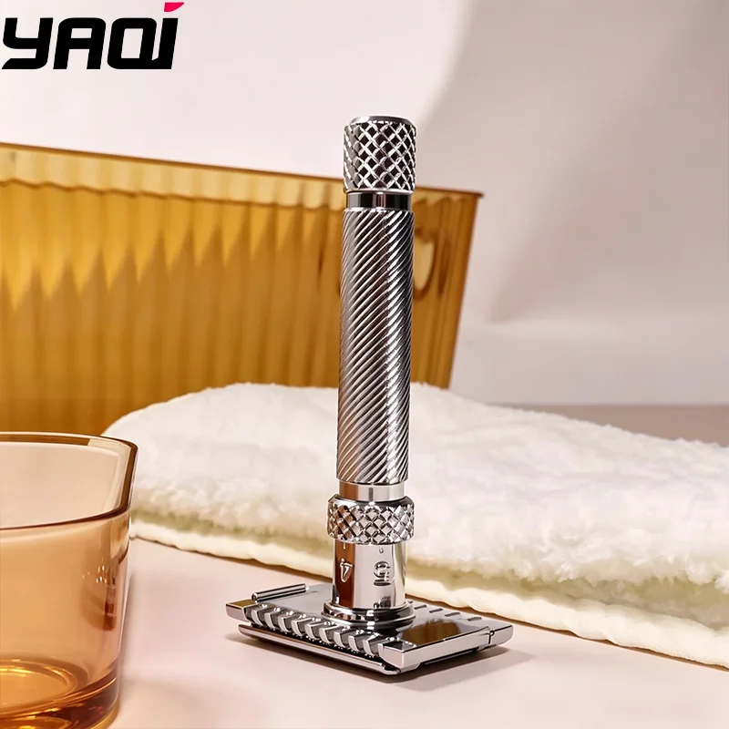 2026 Flash Sale！YAQI Adjustable THE FINAL CUT OC Chrome Color mens Safety Razor