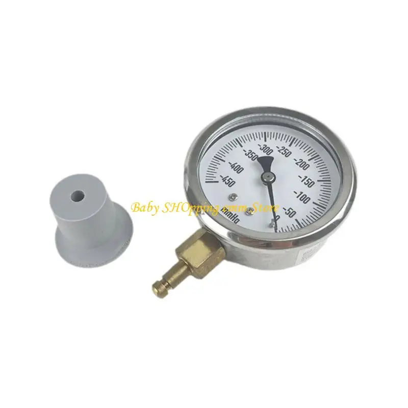 

23GD Quiet Motor Breast Vacuum Pressure Gauge Real Time Pressure Meter 0-450mmHg Adjustment Display
