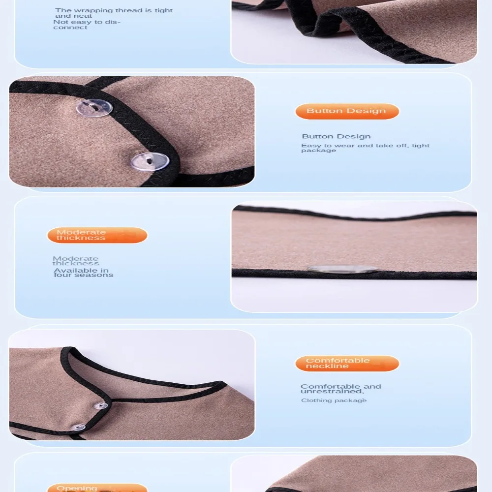 Protection Cervical Spine Plush Shawl Fashion Clothes Accessories Neck Warmer Shoulder Warmer Wrap Warm Shoulder Warmer Wrap