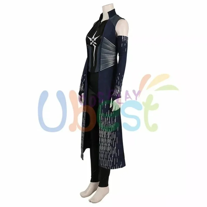 

DY20Killer Frost Костюм Косплей Костюм Кейтлин Снег Флэш Сезон Полный комплект костюмов на Хэллоуин 25