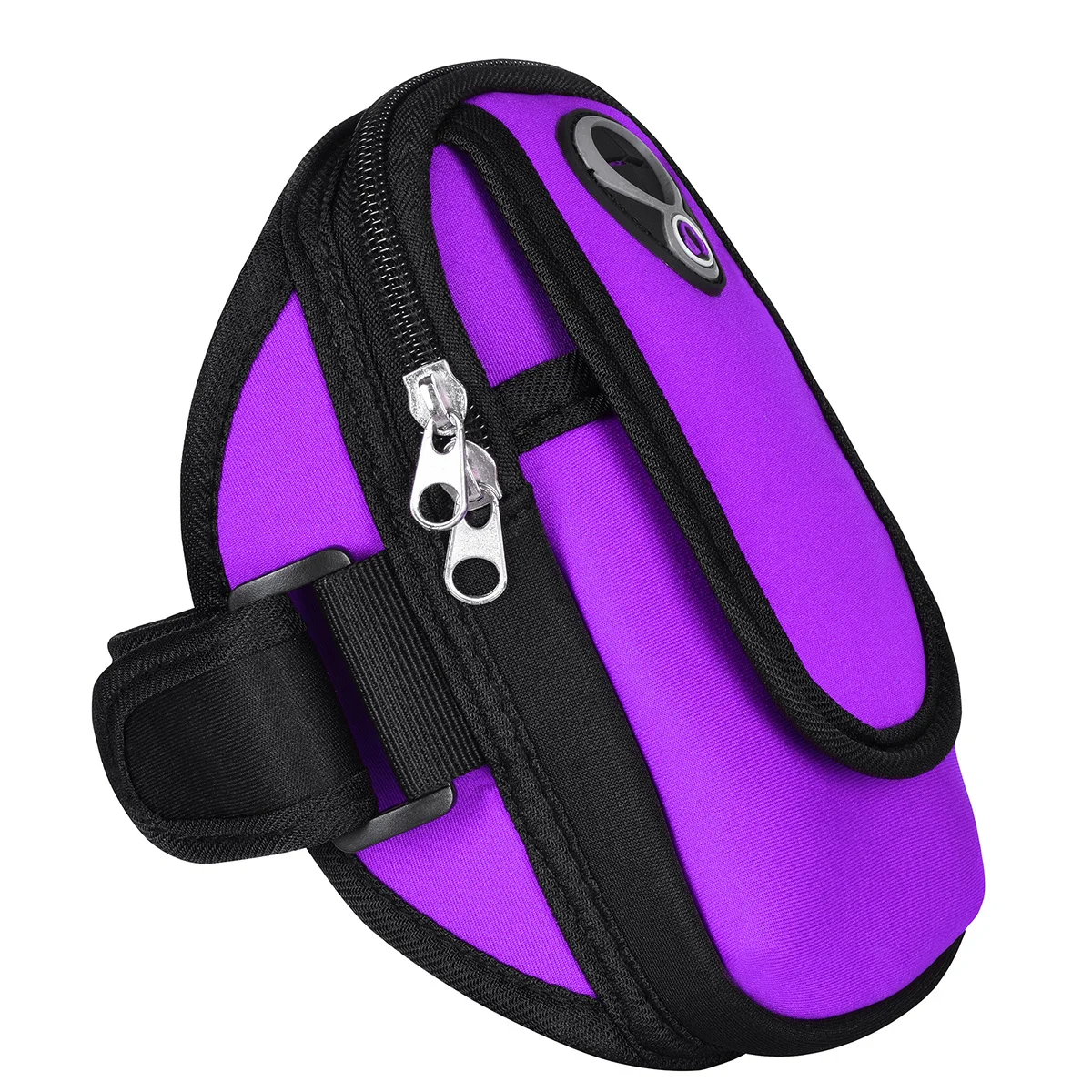 Unisex Sports Armband for Phones Under 6 Inch Lightweight Breathable Water-Resistant Neoprene Running Jogging Cycling Gym Wrist