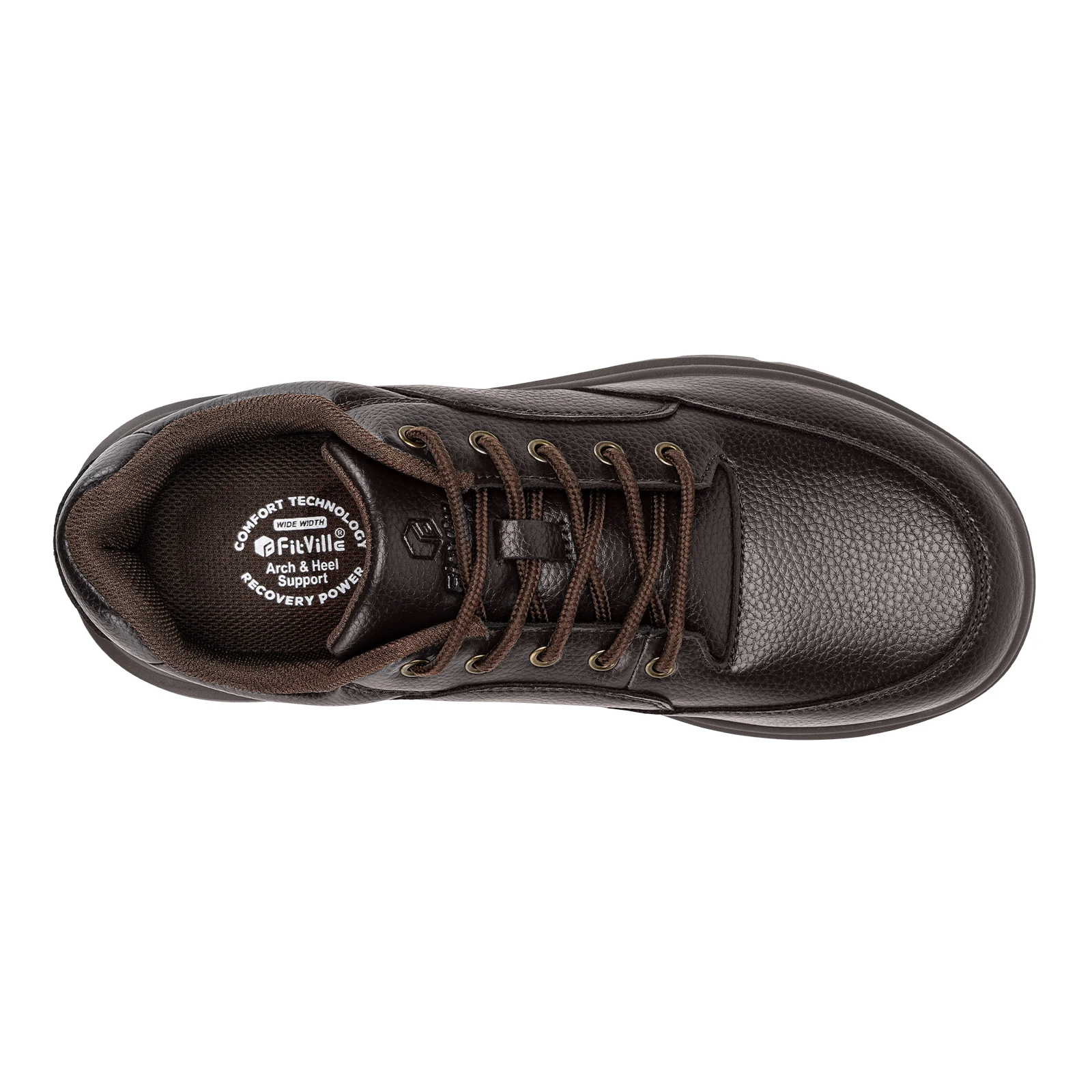 FitVille Zapatos de vestir para hombre, zapatos formales anchos de cuero para hombre, zapatos de boda informales transpirables de lujo, antideslizantes, talla 40-50