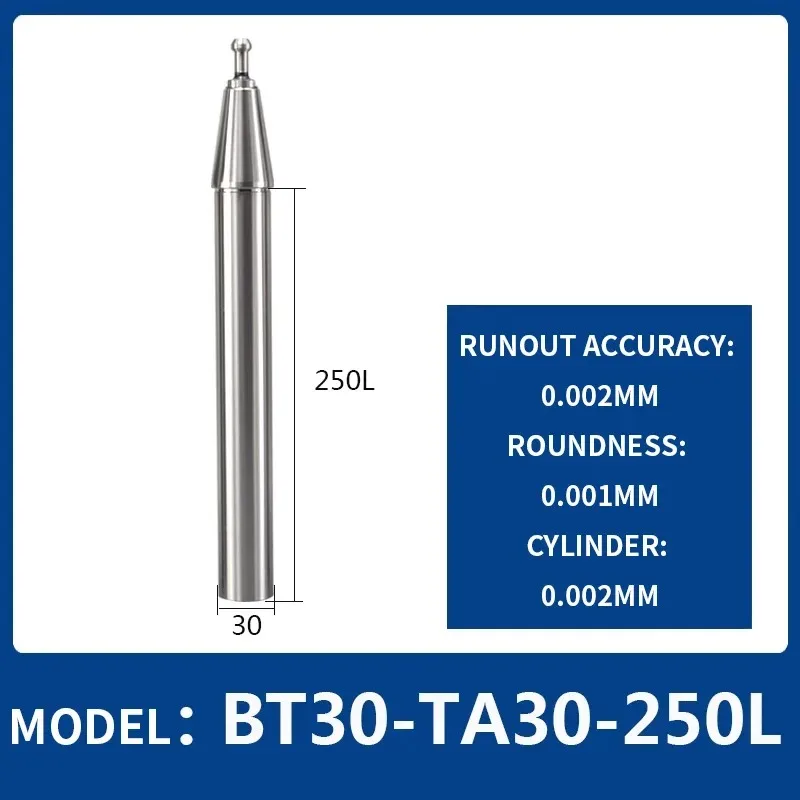 CNC Tool Holder Calibration Tools BT30 BT40 HSK63 High Precision≤0.002mm Detection Rod Machining Center 7:24 spindles Test Bar