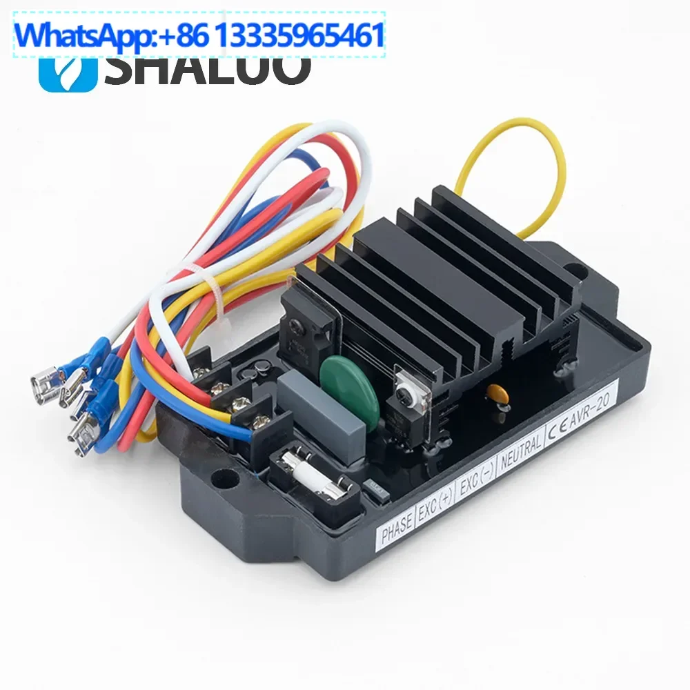 

AVR-20 Brushless Diesel Generator Automatic Voltage Regulator, Power Generation Regulator Plate Regulator Plate
