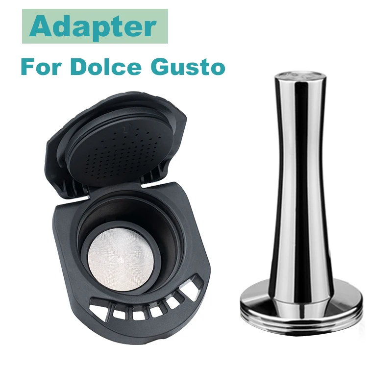 Adapter FOR Dolce Gusto PICCOLO XS/Genio S Machine  Tampering Reusable Capsules can be refilled with Espresso Coffee