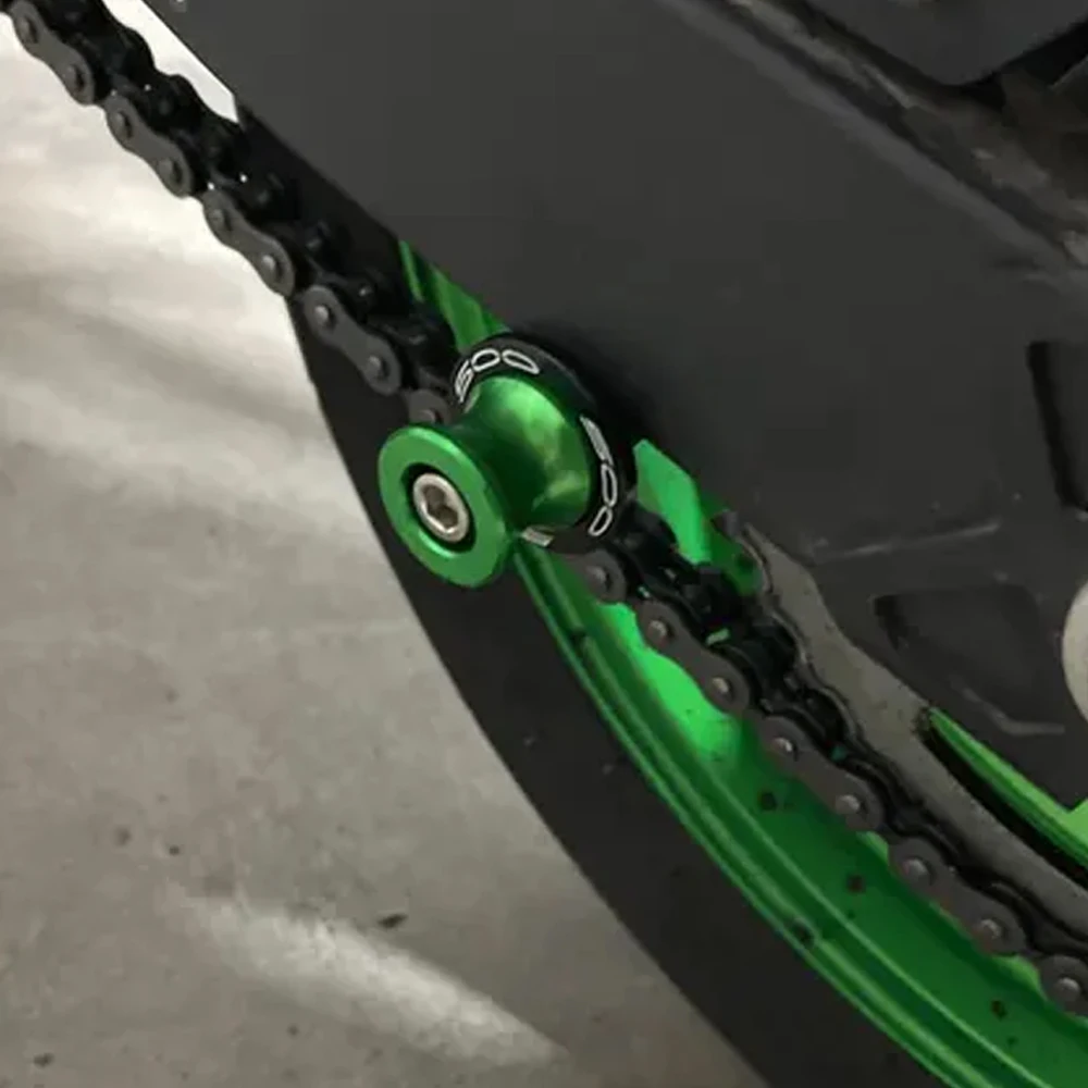 

2025 Z500 Motorcycle Aluminum M8 Stand Screws Swingarm Spools Slider For Kawasaki Z400 Z 400 500 Ninja400 Ninja500 SE 2019-2024