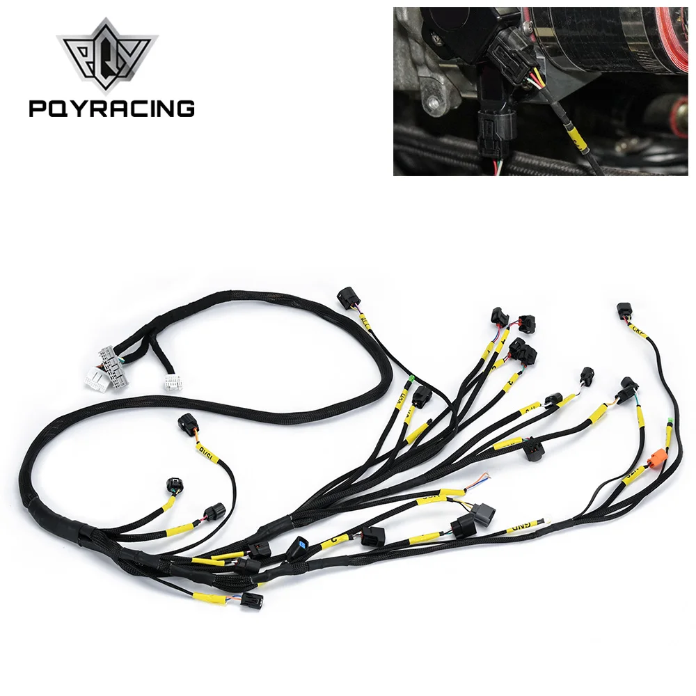 K20 K24 K-Series Tucked Engine Harness For Honda Acura K-Swap Integra CRX EK EG Civic EP3 01-05 RSX 02-04