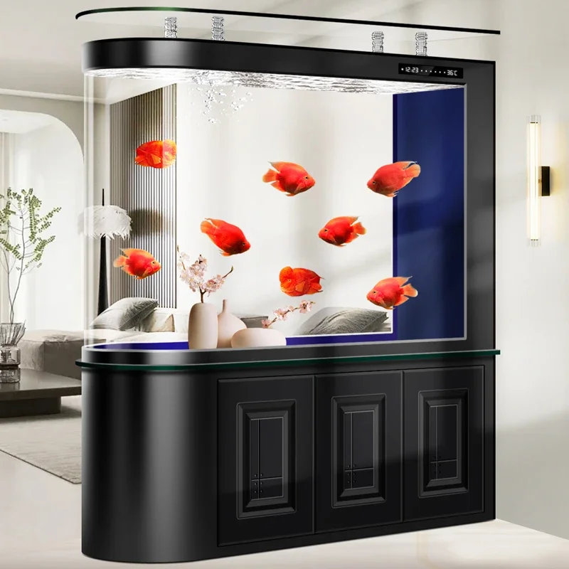 Living room household medium and large fish tank bullet bottom filter ecological free care