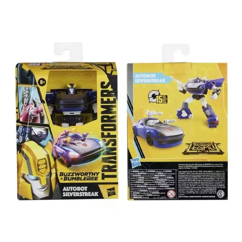 กล่องใหม่เอี่ยมของแท้ ทรานส์ฟอร์เมอร์ G1 V-class BB series D-class Bluestreak ของตกแต่งสตูดิโอ ฟิกเกอร์ ของประดับ ของเล่นคลาสสิก ของขวัญ