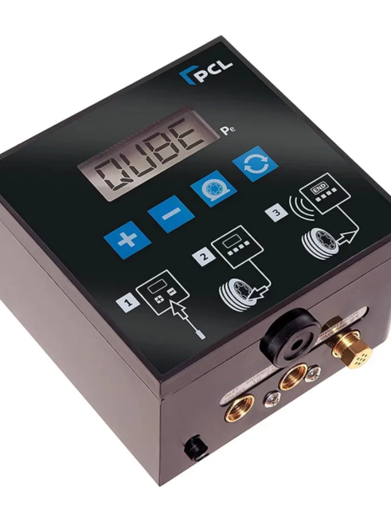PCL High Precision Digital Wall-Mounted Tire Inflator, 0-15bar/220PSI Auto Air Pump for Car/Motorcycle/Bicycle
