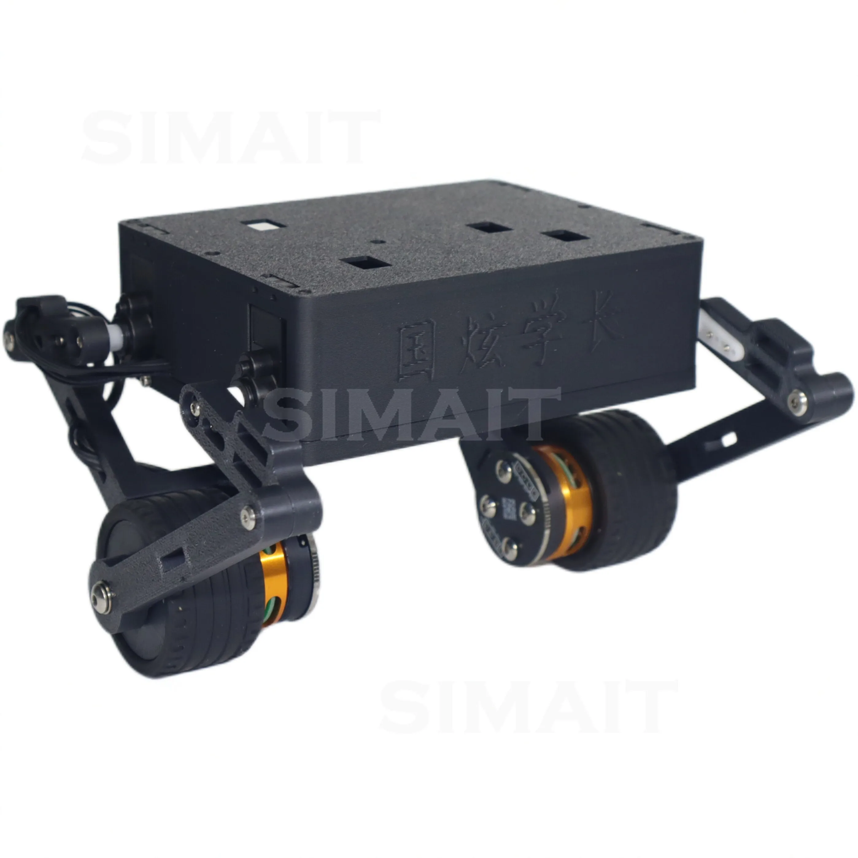 ROS Open Source Mini 4 Wheel-Leg Robot, Self Balancing Transformable Whegged Robot STEM Research Chassis
