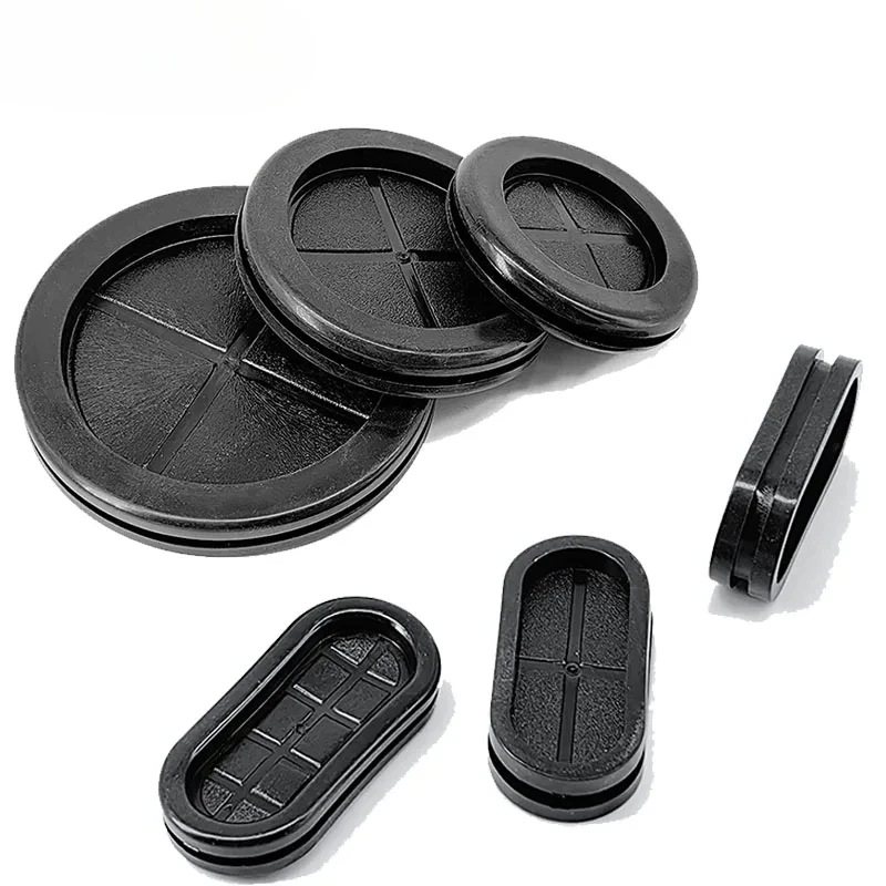 Circular/oval Double Sided Protect Blanking Grommets Rubber Grommet Closed Gromet Blind Plug Bungs Dust-proof Coil Ring