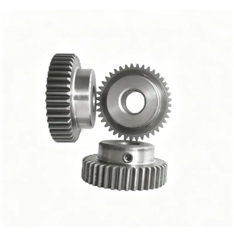 Module 1 60T Spur Gear 45# Carbon Steel Bore  8mm 10mm 12mm 14mm 15mm Low Speed Metal Drive Gear For Motors