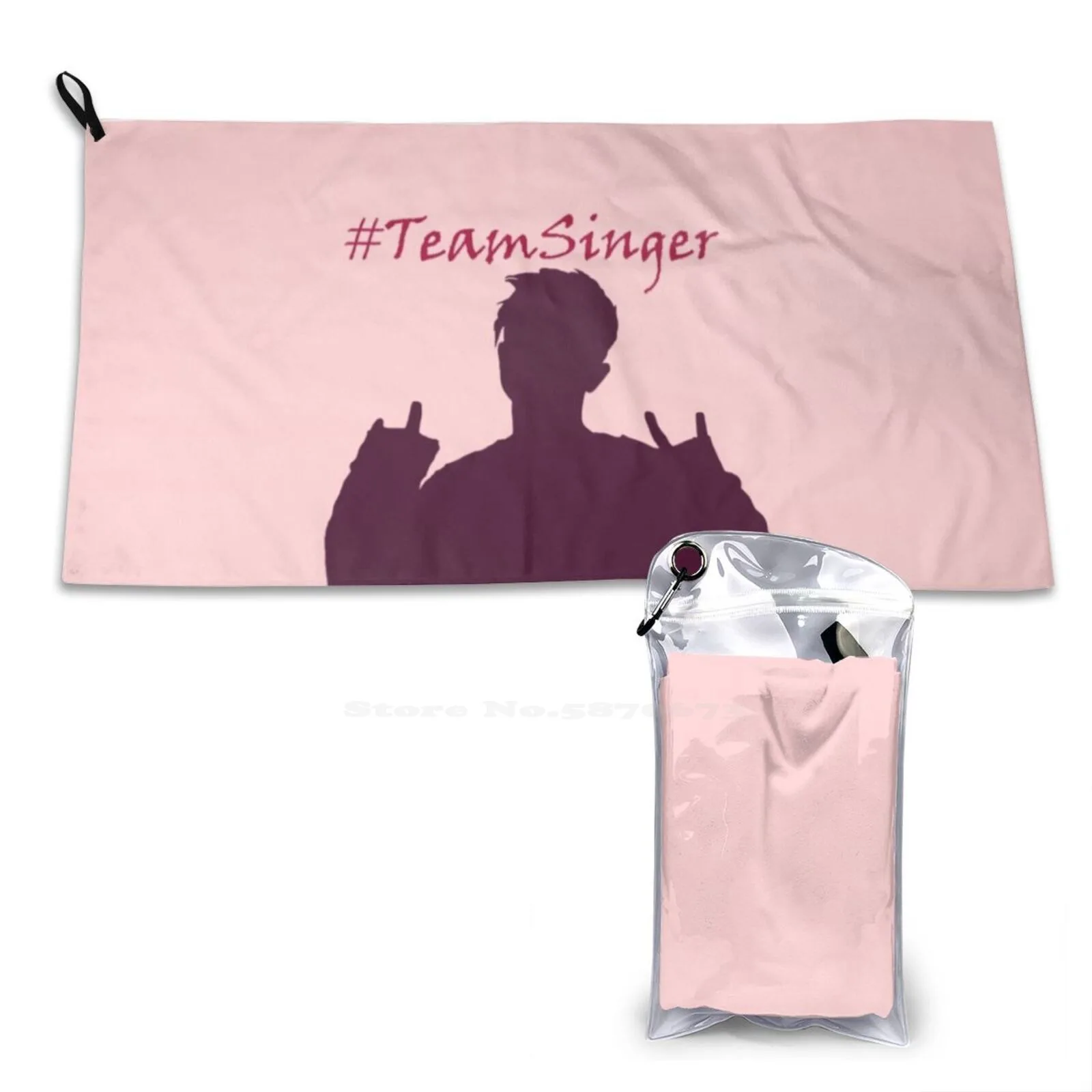 Mike Singer-#Teamsinger Soft Towel Quick Dry Beach Towel Mike Singer Deutschland Wincent Weiss Deja Vu Karma Kay One Tim Benzko