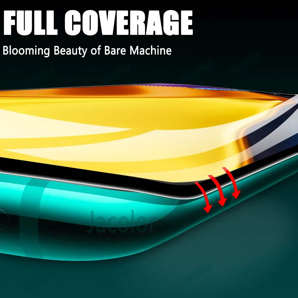 4PCS Per Xiaomi POCO M3 Pro 5G/4G Pellicola Idrogel di Sicurezza Per Xiomi Pocophone M3 M3Pro Pellicola Protettiva Morbida Non In Vetro Temperato