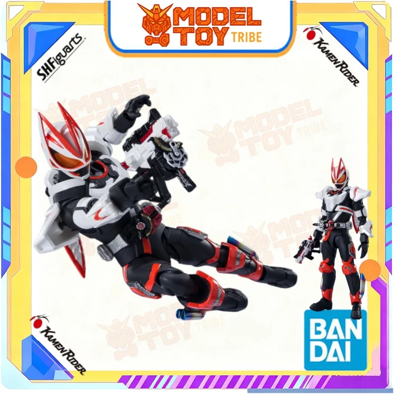 Japan Bandai Original Anime SHF Kamen Rider Geats Magnumboost Form Action Figure Highly Detailed Collectible Festival Gift Stock