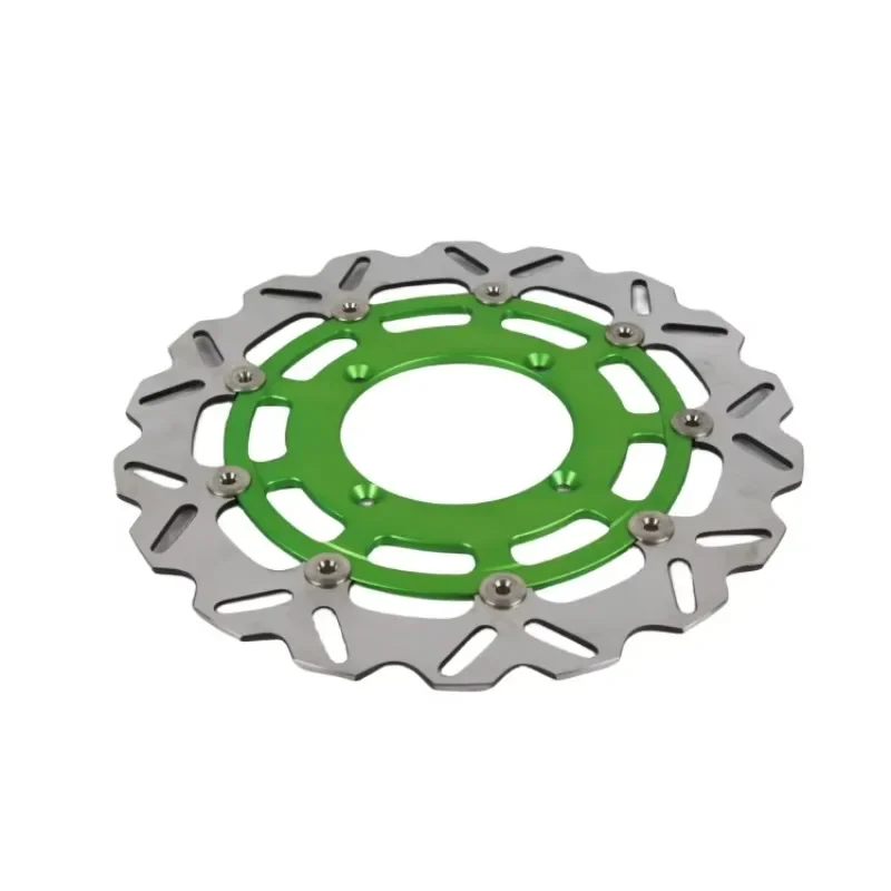 320mm Motorcycle Front Floating Brake Disc Sprocket Supermoto Wheels Parts Kit New Condition