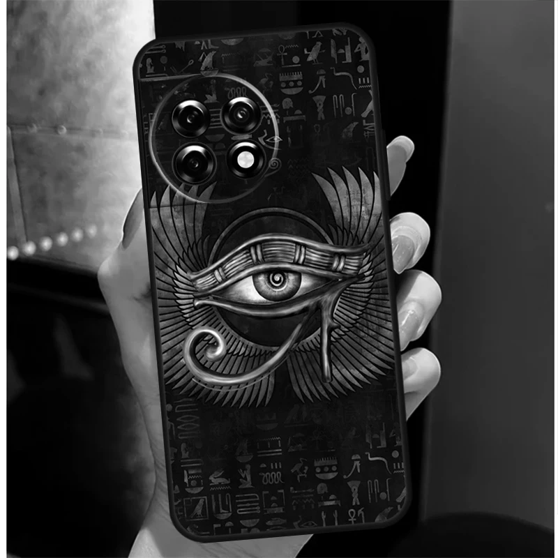 Egyptian Eye Of Horus Case For OnePlus Nord 2 2T CE 3 Lite N10 N20 N100 N200 8T 9R 10R 10T 11 8 9 10 Pro Cover