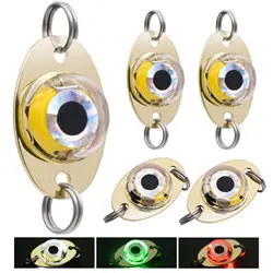 Led Underwater Fishing Lures Led Lighted Bait Flasher Deep Drop Fishing Lures Fish Eye Attractive Light Bait Lure Lamp