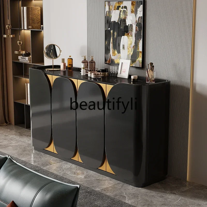 

ss CMinimalist light luxury door cabinet Simple entry foyer partition cabinet corridor shoe cabinet