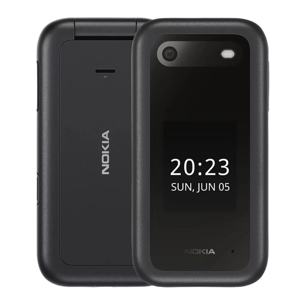 Nokia 2660 Flip 4G Phone With 2SIM  2.8-inch 1450mAh LED Flashlight Bluetooth4.2 3.5mm Headphone Jack, FM Radio Micro-USB Nokia