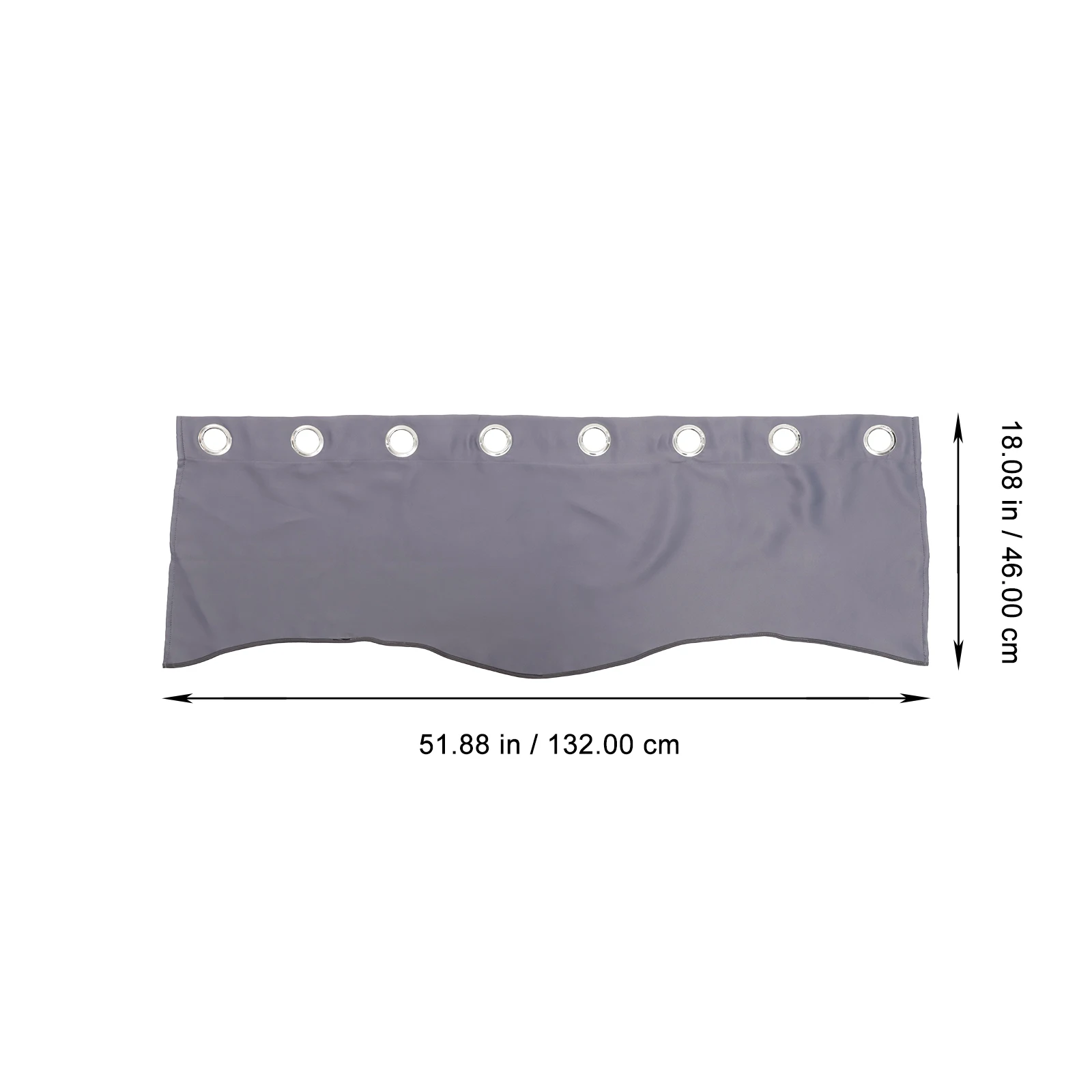 

Short Blackout Curtains Light Shading Drape For Kitchen Bathroom Bedroom Window Valance Decorative Panel Home Supplies