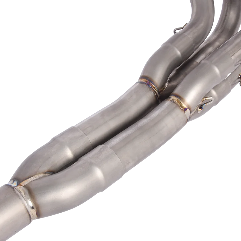 الانزلاق على لكاواساكي نينجا Z900 SE 2025 2026 النسخة الأمريكية دراجة نارية أنظمة الهروب العادم سبائك التيتانيوم الجبهة وصلة الأنابيب الخمار