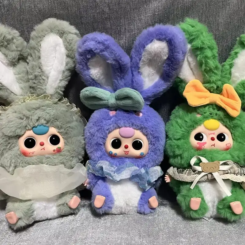 

New Baby Three V2 Lily Rabbit Little Town Series Blind Box Action Figure Toy Kawaii Dolls Mystery Box Children Birthday Toy Gift
