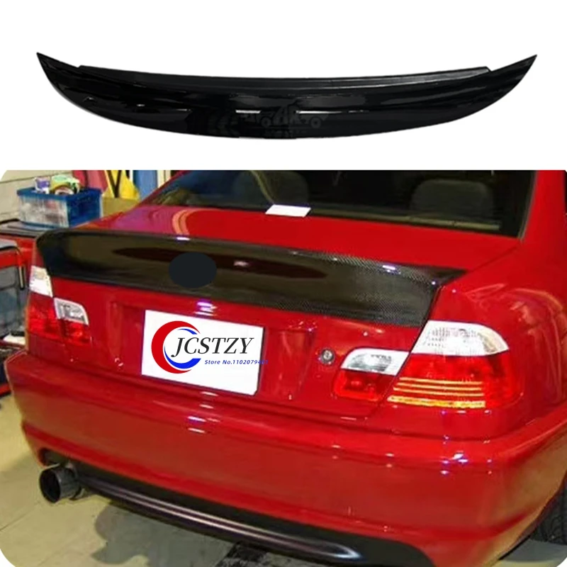 

For 1999-2006 BMW E46 3-Series 4-Door CSL Style Black Rear Trunk Spoiler