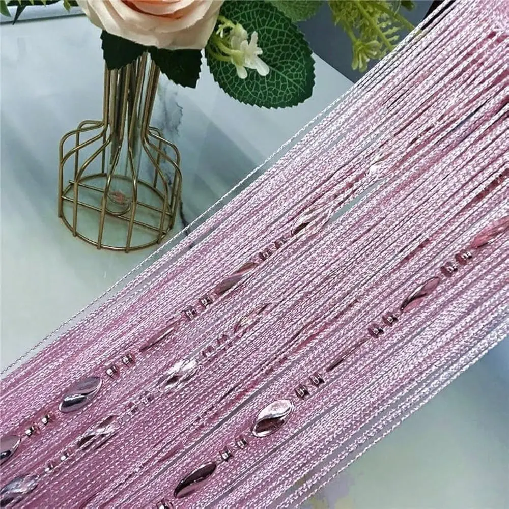 

Декоративная дверная занавеска из бусин, настенная панель, бахрома, оконная перегородка, штора для свадьбы, кофейни, разделитель для дверей