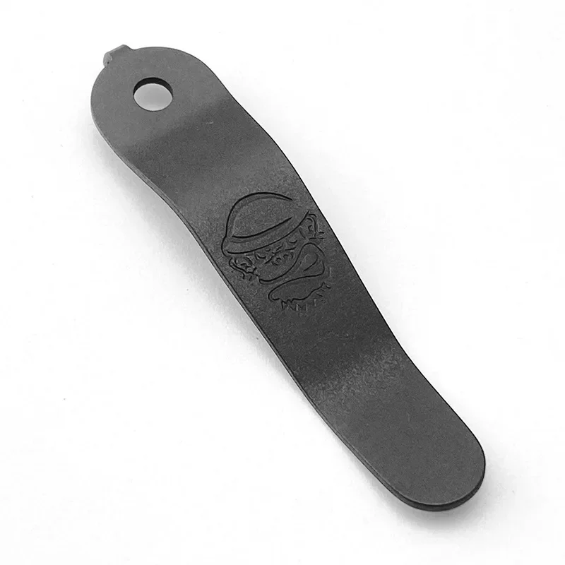 1/2Pcs Custom Hand Made Titanium Alloy Deep Carry Pocket Back Clip Waist Clamps For Strider SNG/SMF Knives Accessories Parts