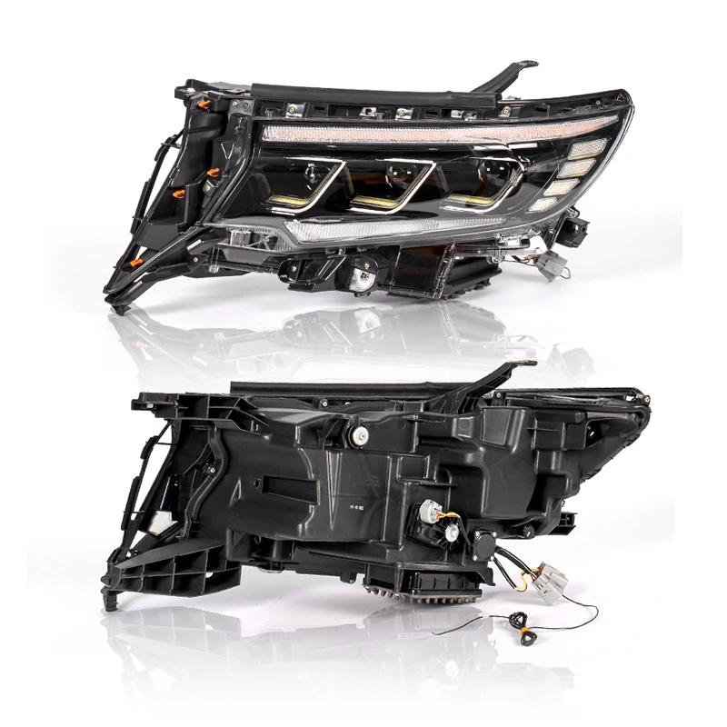 

2018 Model Three LED Lens Headlight Halogen & Xenon Head Lamp For Prado FJ150 LC150