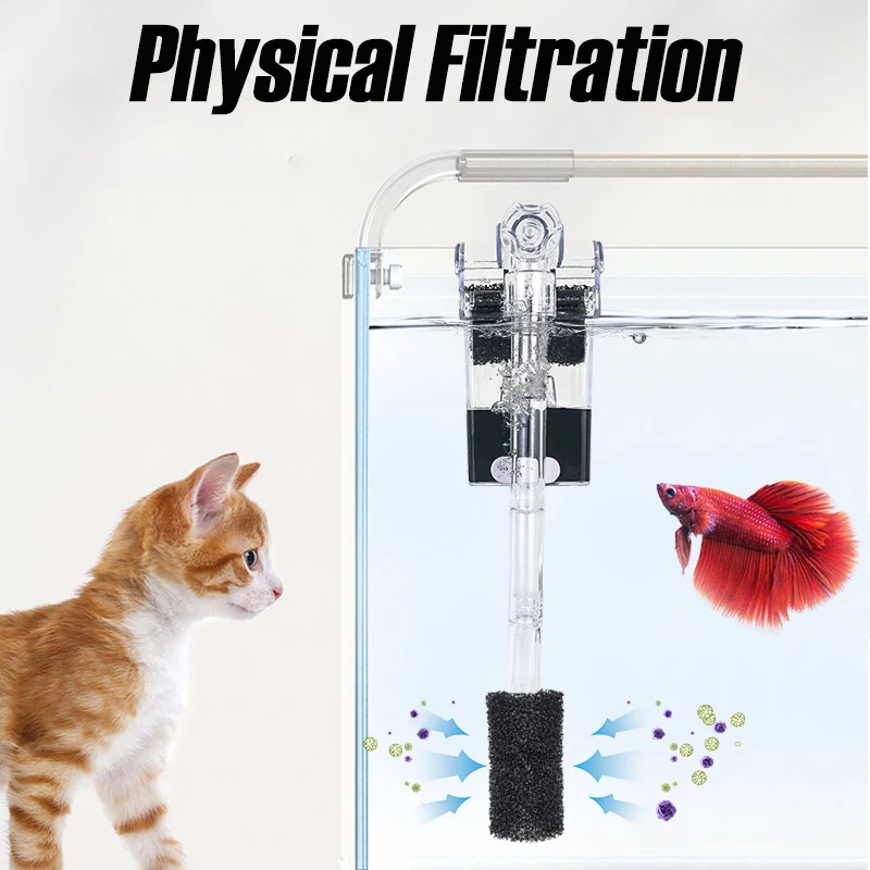 5/10pcs Aquarium Biochemical Filter Sponge Multifunctional Fish Tank Inlet Water Pre-Filter Sponge Cartridge Replacement Filter