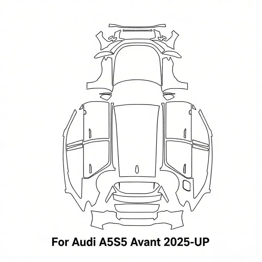 

8.5Mil Pre-cut PPF For Audi A5S5 Avant 2025-UP TPU Matte And Clear Paint Protection Film Scratch-Resistant Exterior Accessories