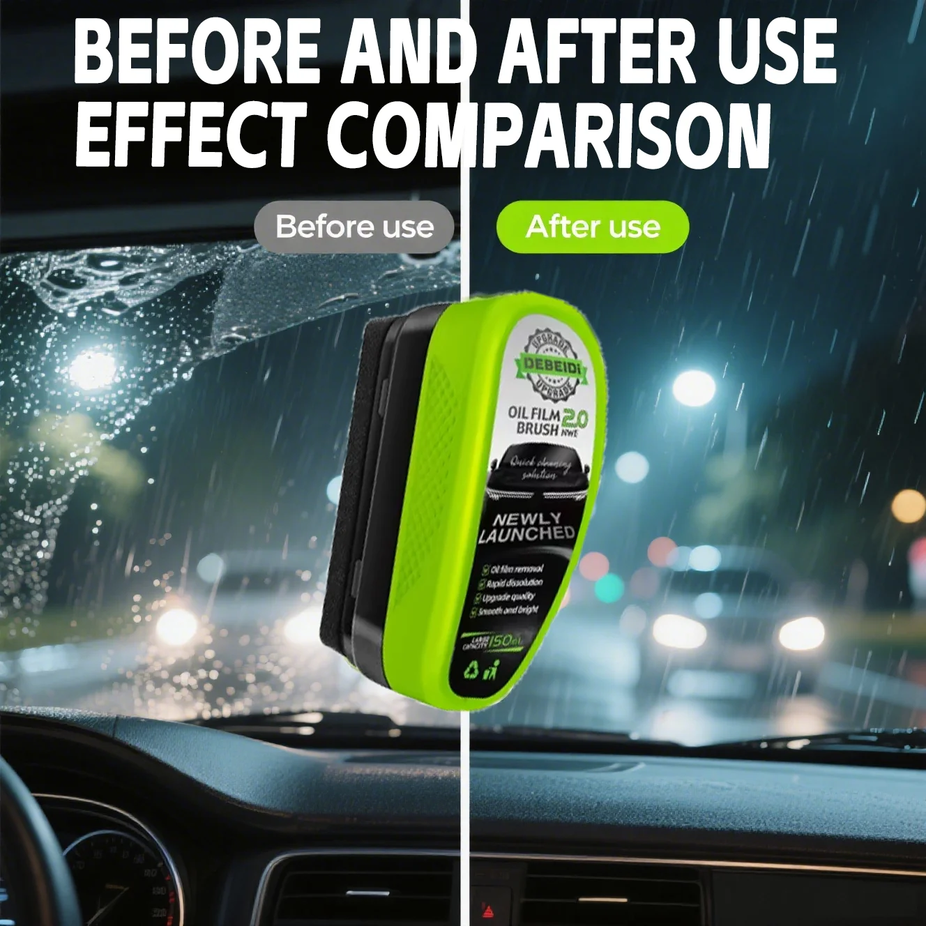 

Автомобильное стекло, очиститель масляной пленки, удаление масляной пленки, защита от дождя, защита от тумана, сильная очистка передних окон автомобиля