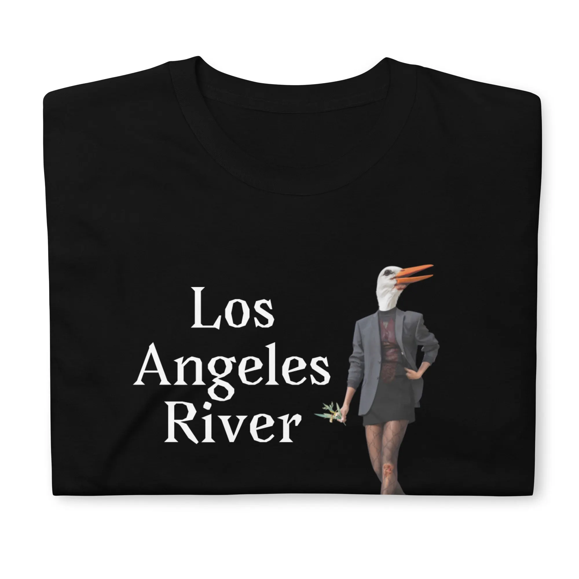 Stylish Los Angeles River Shirt La Cool Vintage T Stork Trendy Women Retro Lover Gift