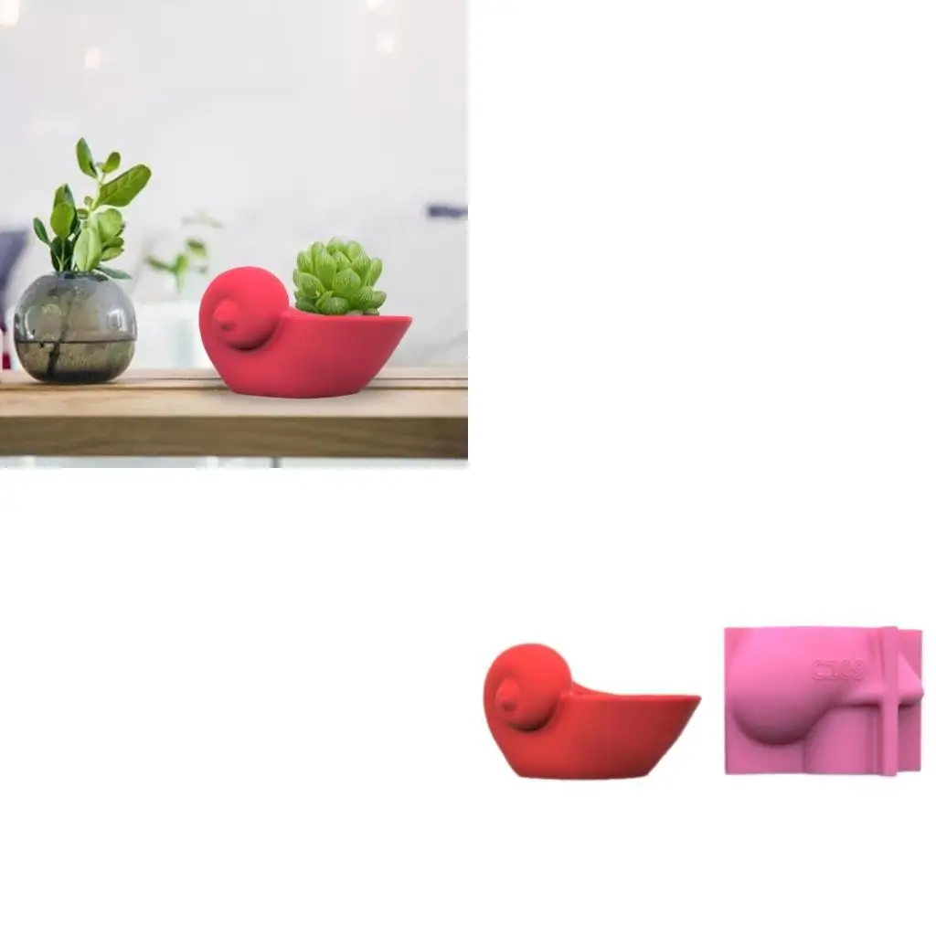 

9HJK Эпоксидная плесень Блюдо из сочная цветочная горшка Силиконовая зеркальная плесень