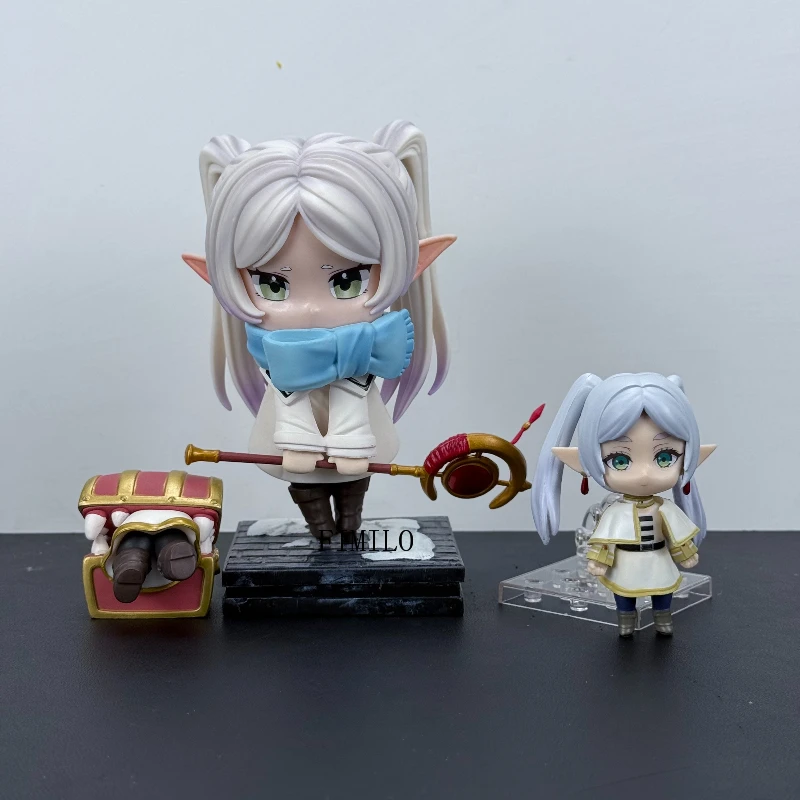 Cute Anime Beyond Journeys End Figures #2367 Frieren Action Winter Clothing Frieren PVC Movable Model Collection Ornament Toys - Image 4