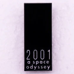 2001 A Space Odysseys Badge Science Fiction Film Enamel Pin Brooch Jewelry Classic Movies Gifts for Husband
