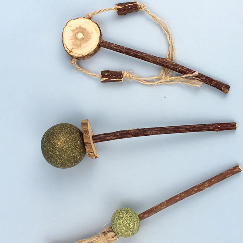 

3Pcs Cat Chew Dental Care Stick Molar Teeth Cleaner Interactive Pet Chewing Play Kitten Cat Chew Toy Dental Care Stick