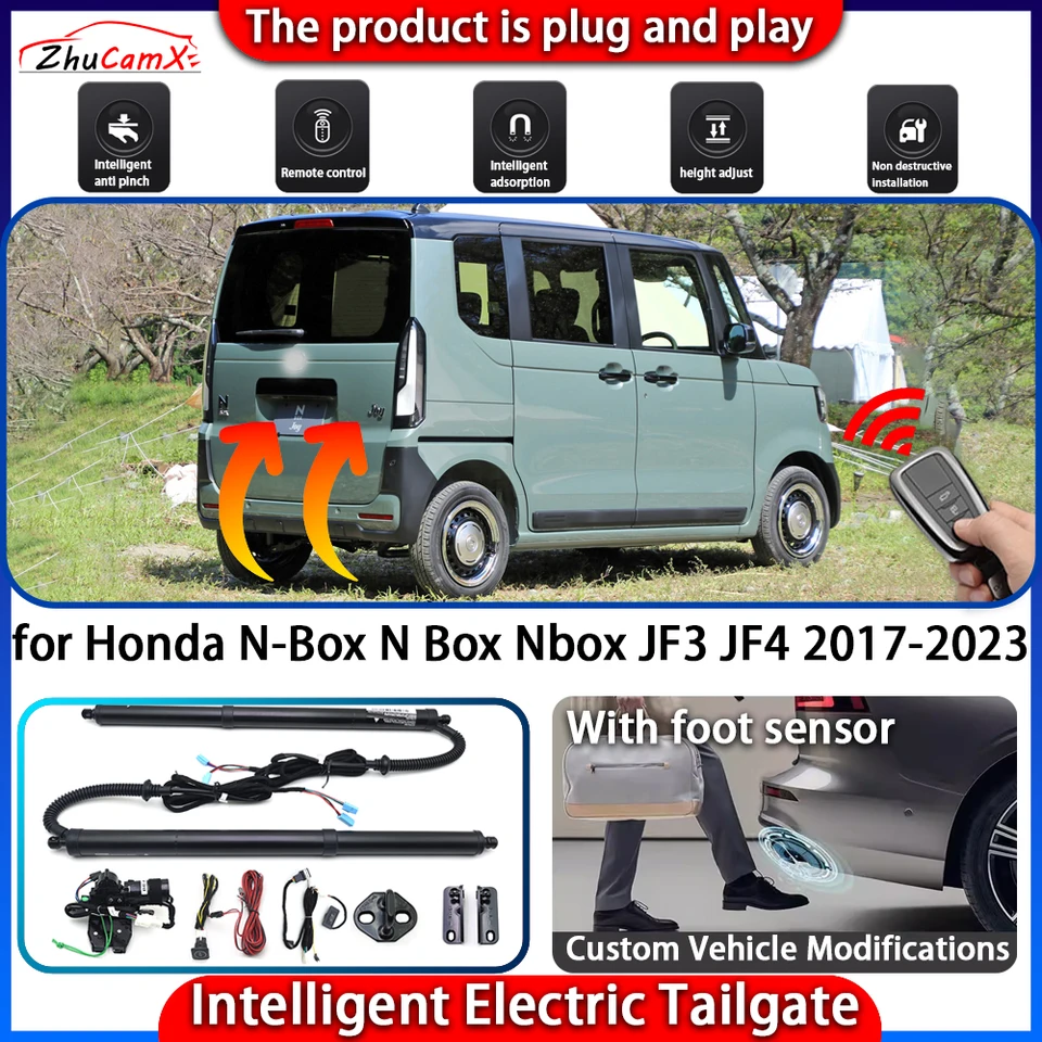 ZhuCamX Smart Tailgate for Honda N-Box 2017-2023