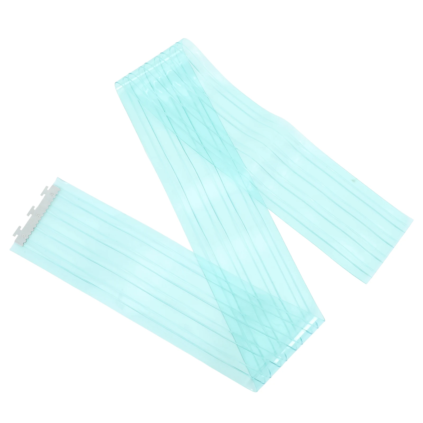 

1 set 1 Set Transparent Pvc Door Clear Windproof Strip For Home Classroom Wind Insulation Doorway Durable Pet Flap Shed Bathtub